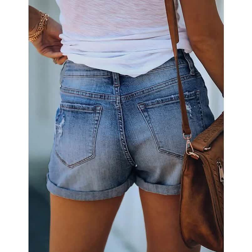 Women's Casual Fashion Jeans Denim Shorts by DailySale