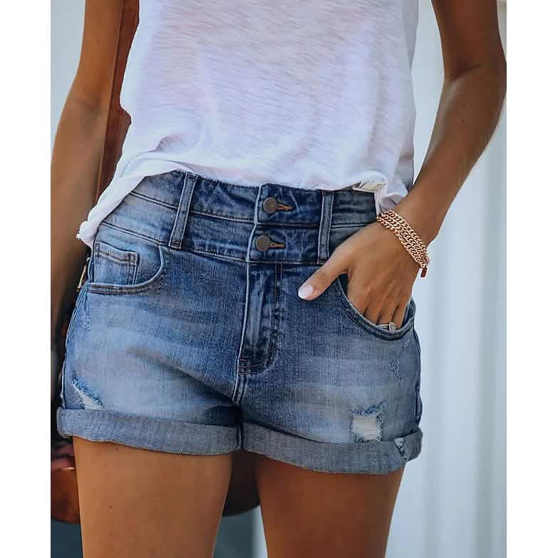 Women's Casual Fashion Jeans Denim Shorts by DailySale
