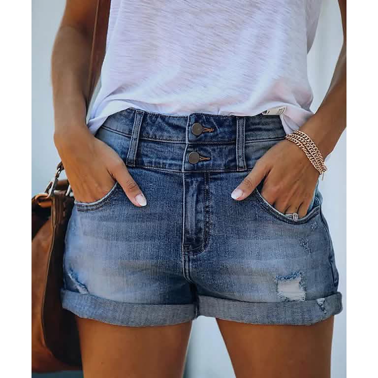 Women's Casual Fashion Jeans Denim Shorts by DailySale