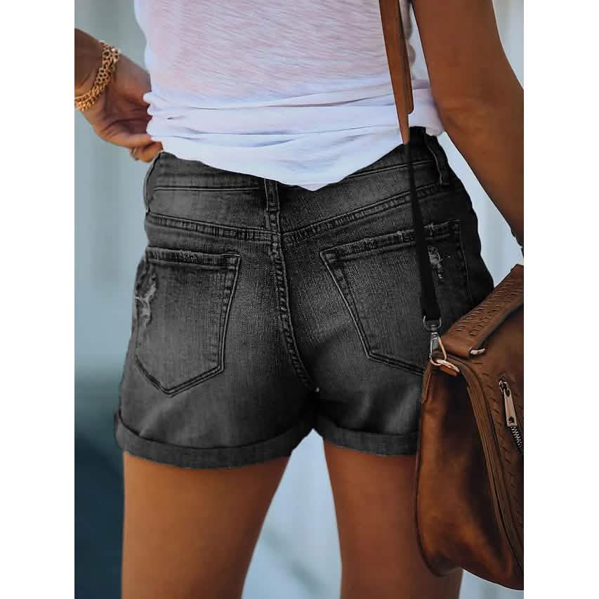 Women's Casual Fashion Jeans Denim Shorts by DailySale