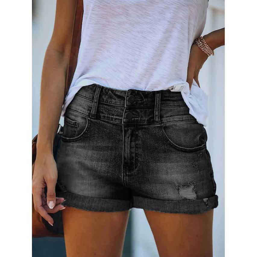 Women's Casual Fashion Jeans Denim Shorts by DailySale
