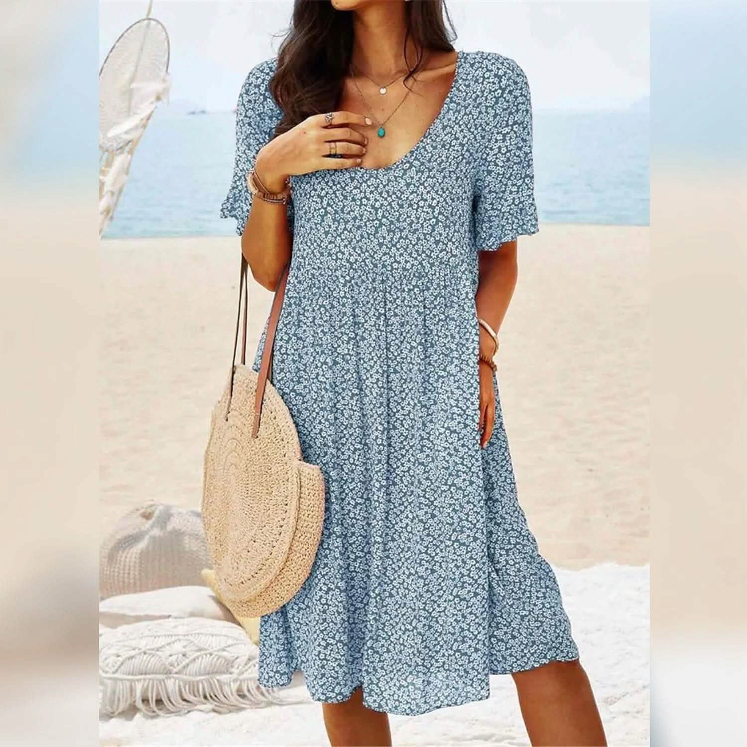 Women's Casual Floral Dress by DailySale