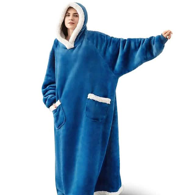 Women's Couple's Pajamas Nightgown Blanket Nighty by DailySale