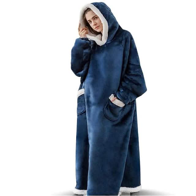 Women's Couple's Pajamas Nightgown Blanket Nighty by DailySale