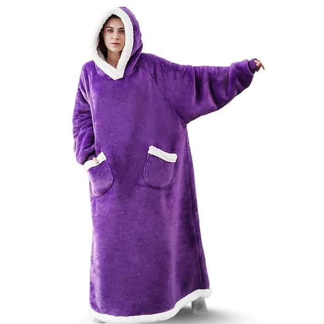 Women's Couple's Pajamas Nightgown Blanket Nighty by DailySale