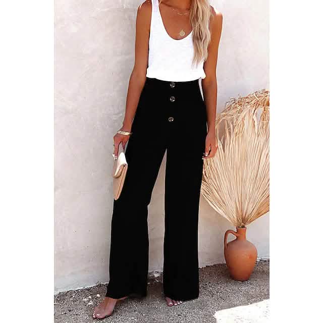 Women's Fashion Culottes Wide Leg Pants by DailySale