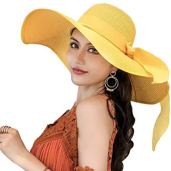 Women's Floppy Wide Brim Beach Hat by DailySale