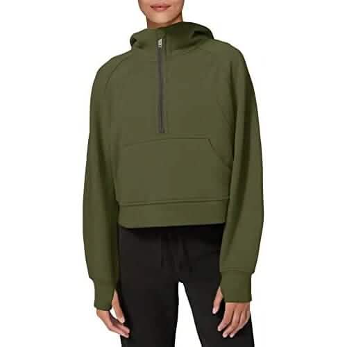 Women's Hoodies Fleece Lined Collar Pullover by DailySale