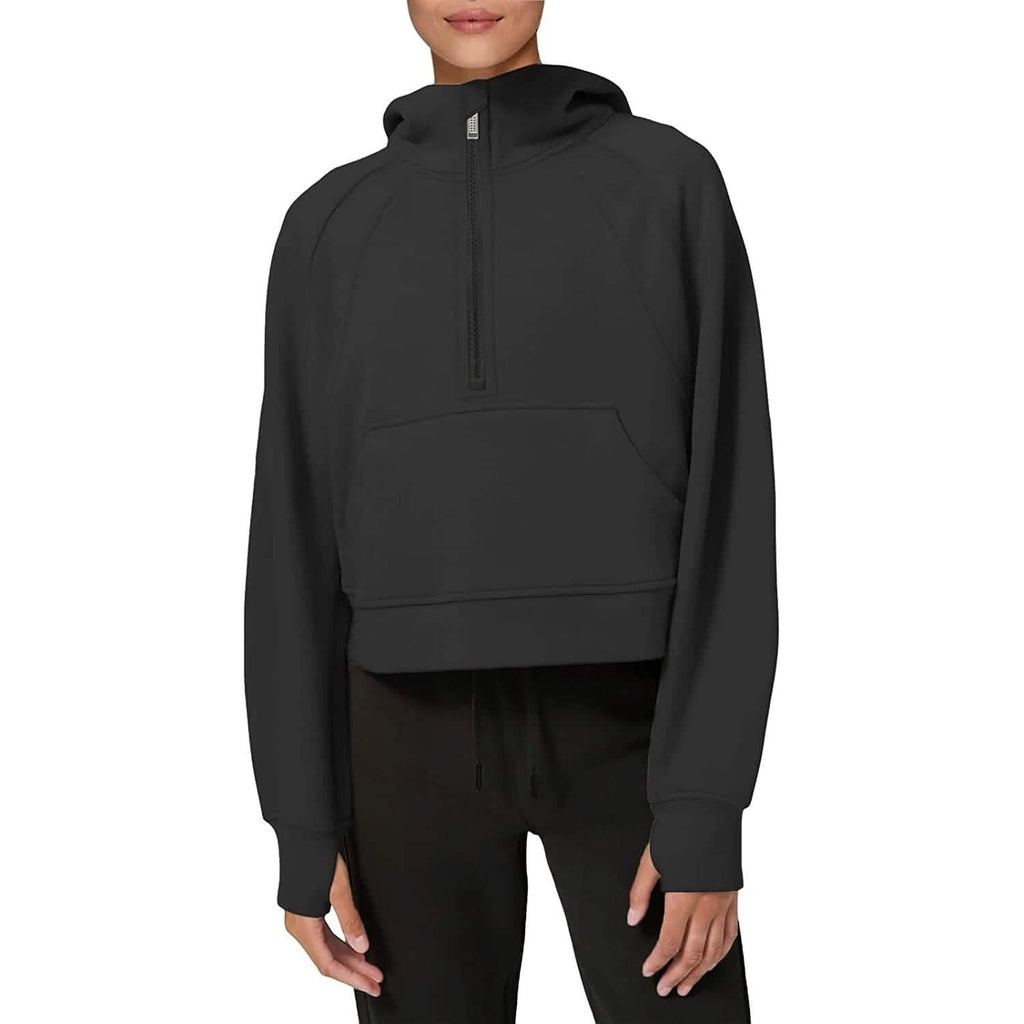 Women's Hoodies Fleece Lined Collar Pullover by DailySale