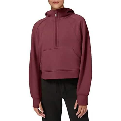 Women's Hoodies Fleece Lined Collar Pullover by DailySale