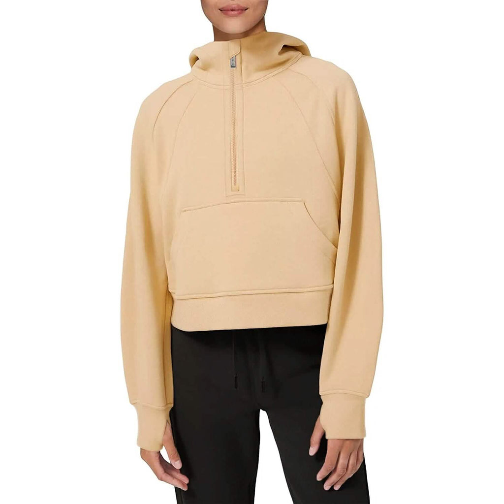 Women's Hoodies Fleece Lined Collar Pullover by DailySale