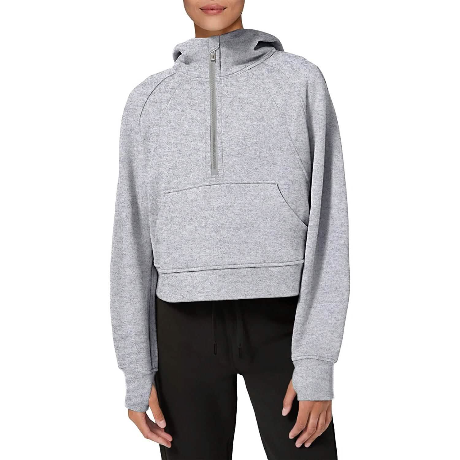 Women's Hoodies Fleece Lined Collar Pullover by DailySale