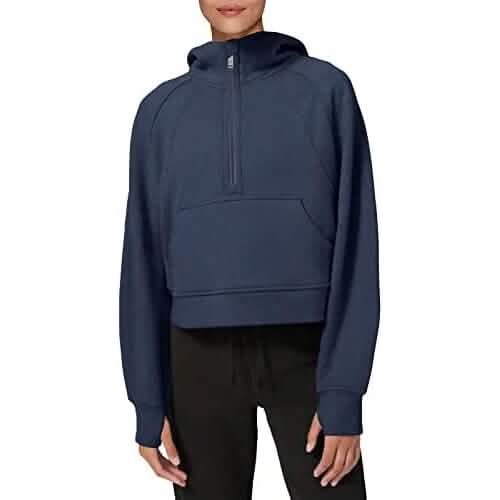 Women's Hoodies Fleece Lined Collar Pullover by DailySale