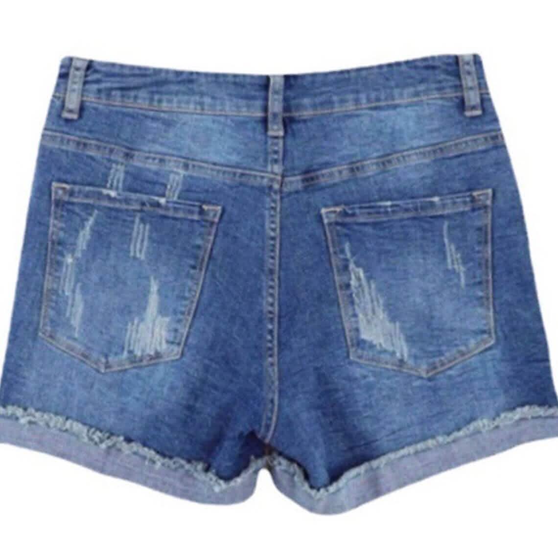 Women's Jeans Shorts Independence Day Denim by Goddess Imports Marketplace