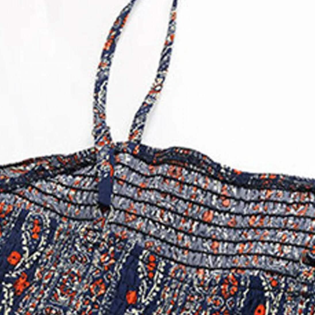 Women's Jumpsuit Pocket Print Geometric Square by DailySale