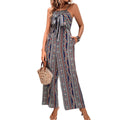 Women's Jumpsuit Pocket Print Geometric Square by DailySale