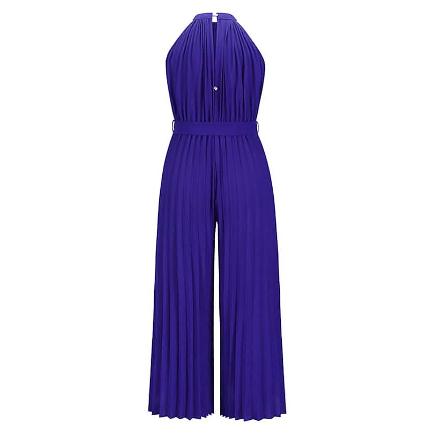 Women's Lace-Up Halter Casual Wide-Leg Jumpsuit by DailySale
