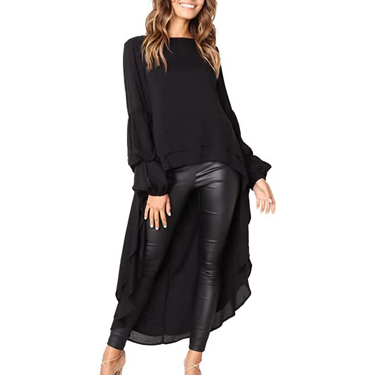 Women's Lantern Long Sleeve Casual Top by DailySale