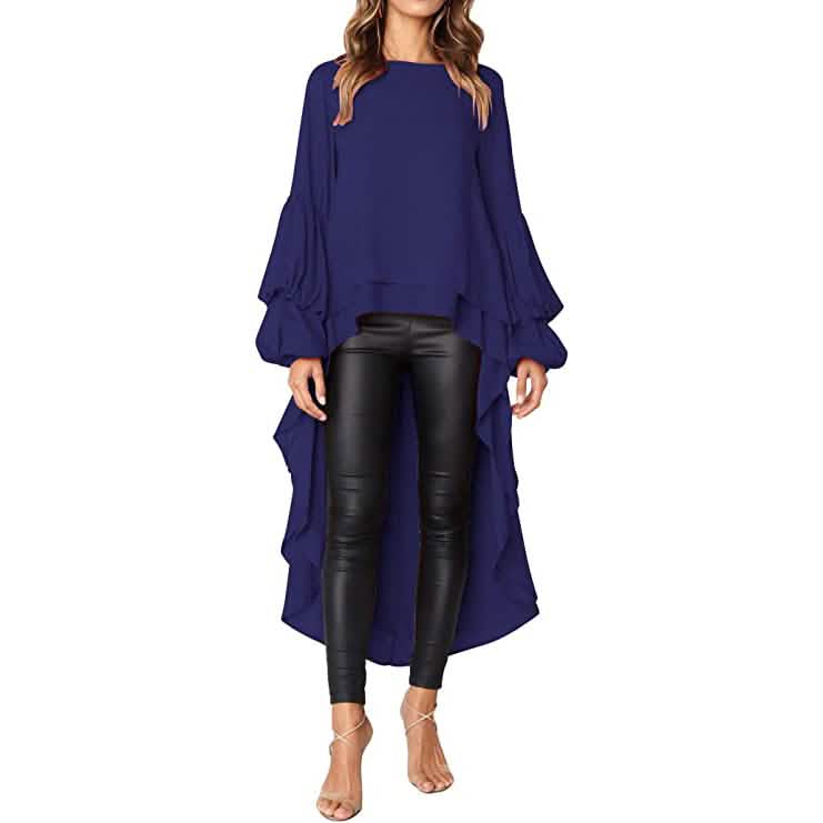 Women's Lantern Long Sleeve Casual Top by DailySale