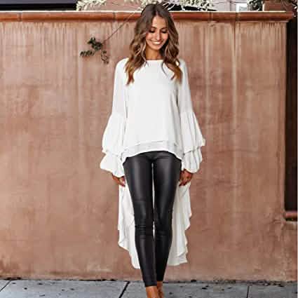 Women's Lantern Long Sleeve Casual Top by DailySale