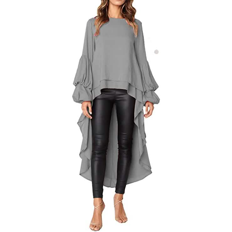Women's Lantern Long Sleeve Casual Top by DailySale