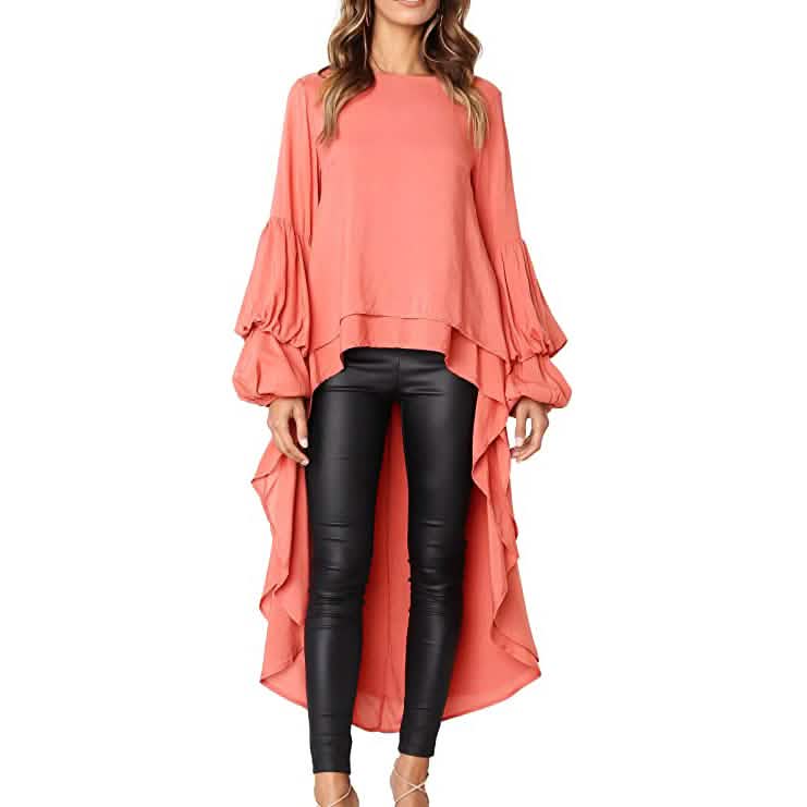 Women's Lantern Long Sleeve Casual Top by DailySale
