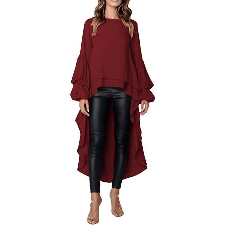 Women's Lantern Long Sleeve Casual Top by DailySale