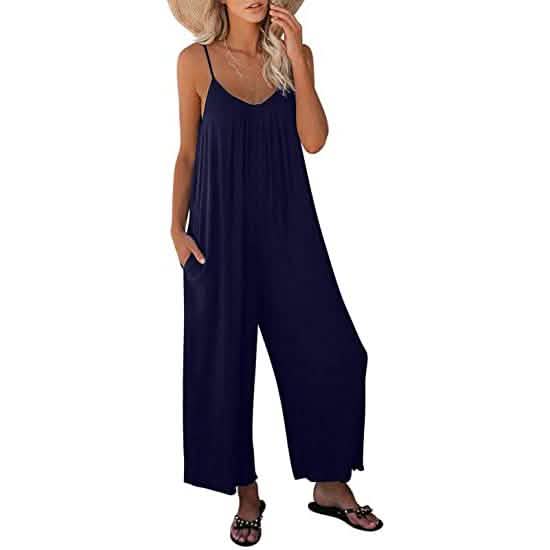 Women's Loose Sleeveless Jumpsuits by DailySale