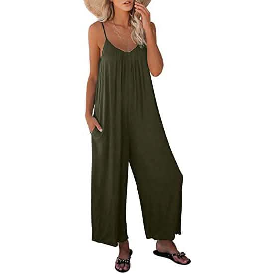 Women's Loose Sleeveless Jumpsuits by DailySale