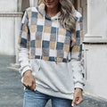 Women's Plaid Casual Daily Sports Other Prints Streetwear Hoodies by DailySale