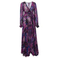 Women's Plus Size A Line Dress Floral V Neck Print Lantern Sleeve by DailySale