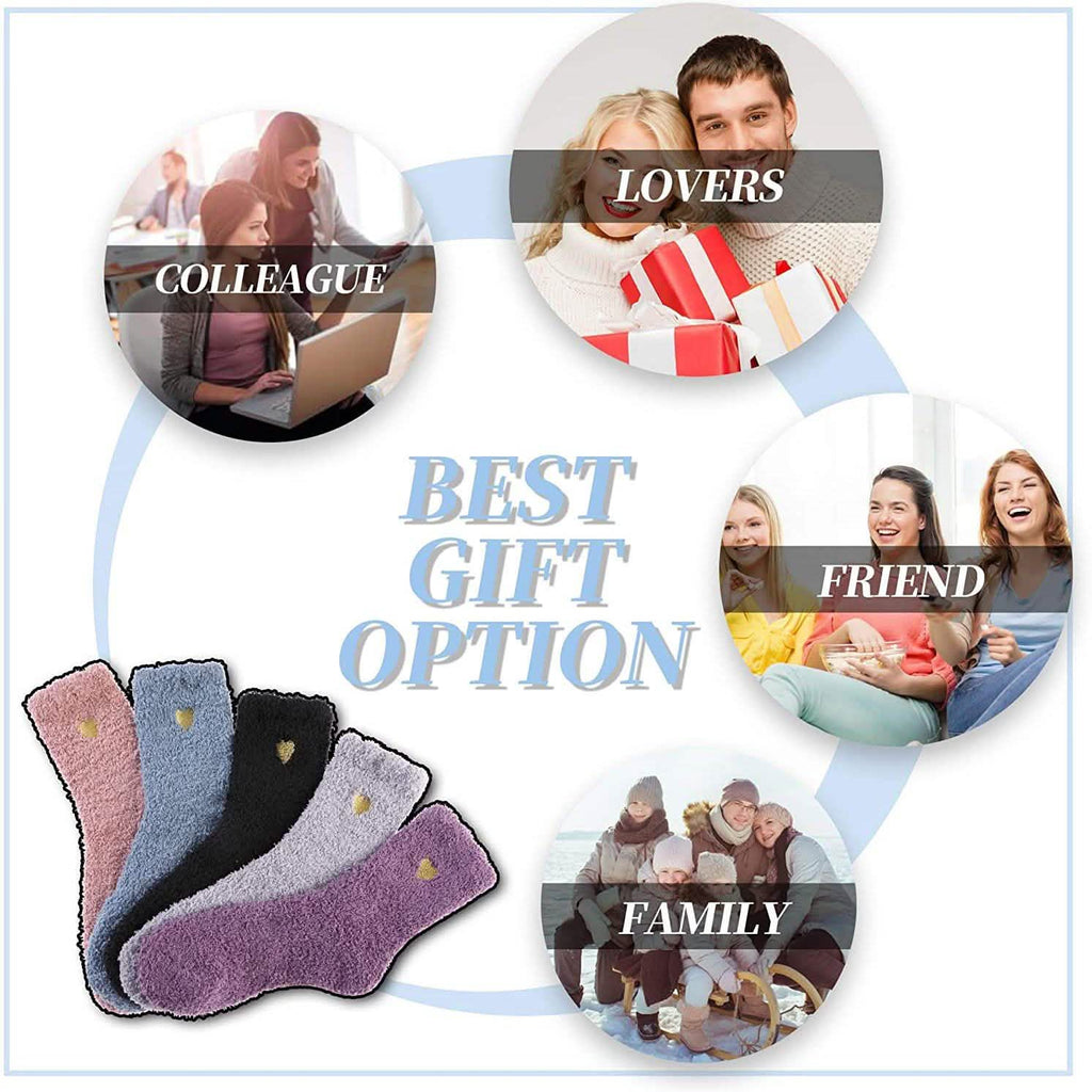 5-Pairs: Women's Soft Winter Warm Socks by DailySale