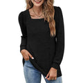 Women's Tunic Top Square Neck Puff Sleeve by DailySale