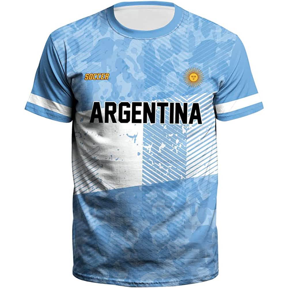 World Cup 2022 Soccer Jersey Women and Mens Football T-Shirts by DailySale