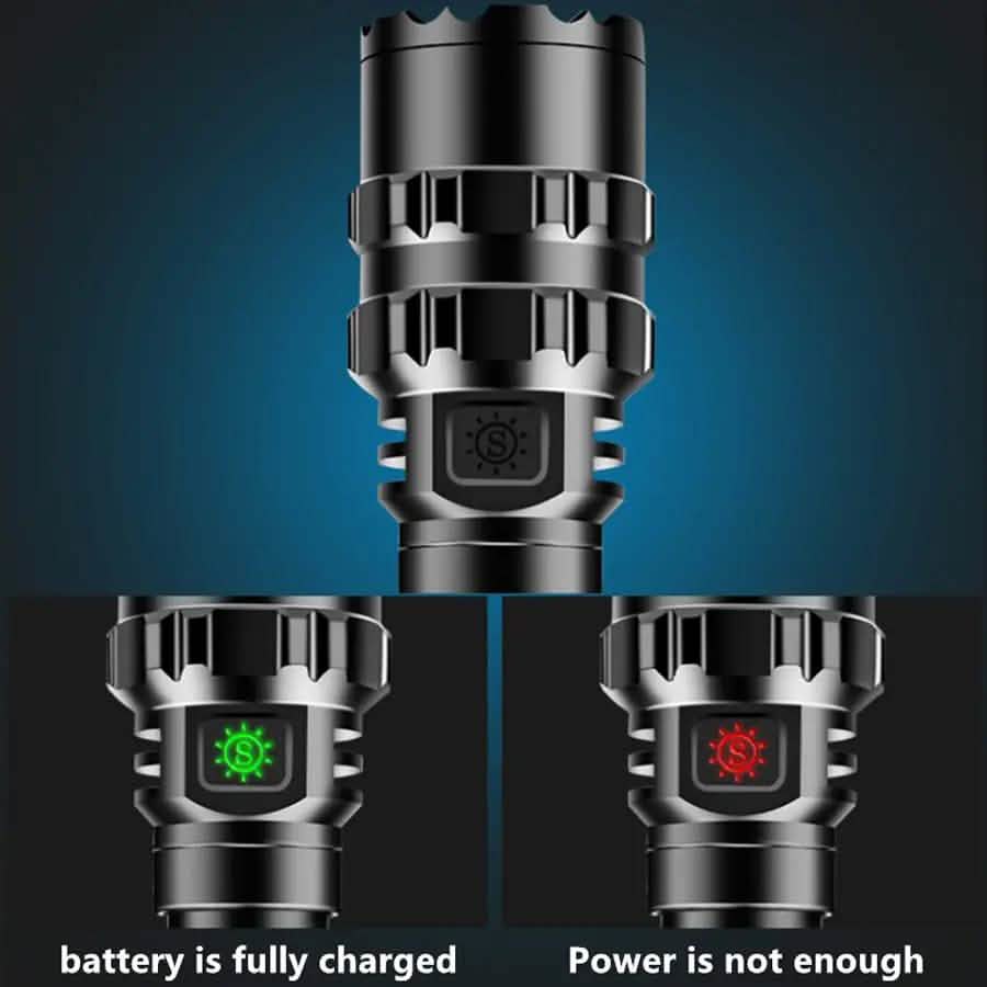XANES 1102 L2 5Modes 1600 Lumens USB Rechargeable Camping Hunting LED Flashligh by DailySale