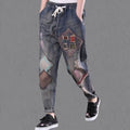 Comfortable Women's Wide Leg Jeans with Elastic Waist by Trendy Attic Store01